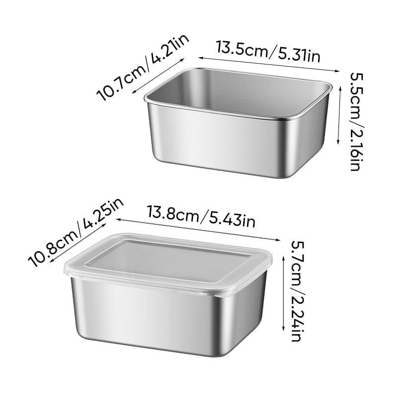 Stainless Steel Food Storage | Durable & Eco-Friendly