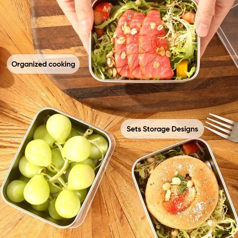 Stainless Steel Food Storage | Durable & Eco-Friendly