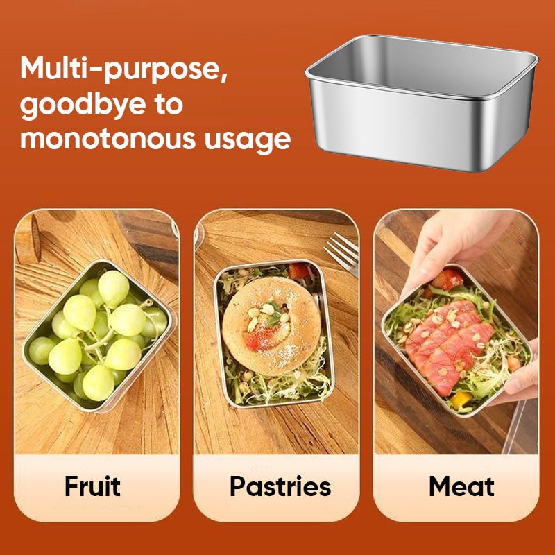 Stainless Steel Food Storage | Durable & Eco-Friendly
