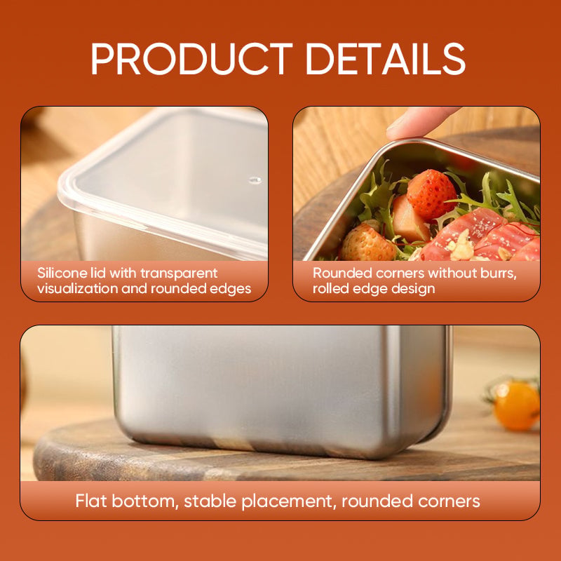 Stainless Steel Food Storage | Durable & Eco-Friendly