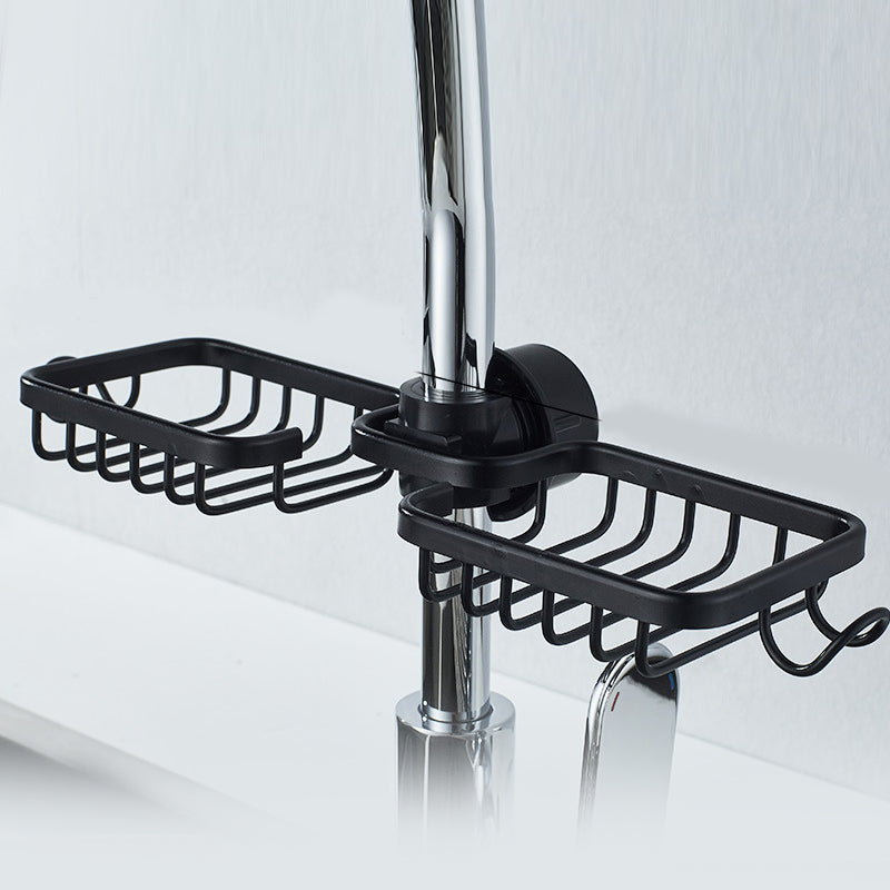 Rustproof Aluminum Shower Caddy for Shampoo & Soap – No-Drill Shower Holder
