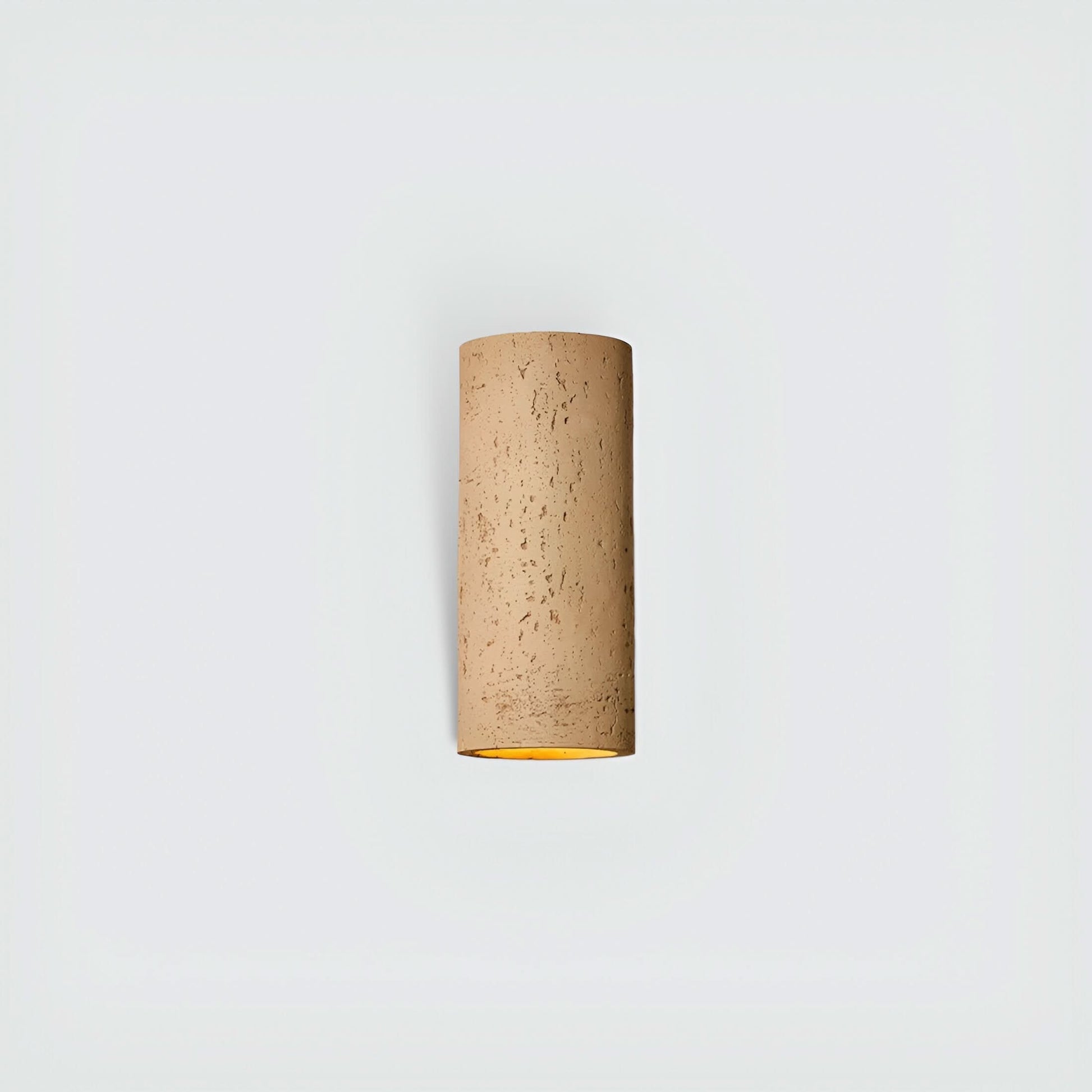 StoneBeam LED Cylinder Wall Light – Set of 2