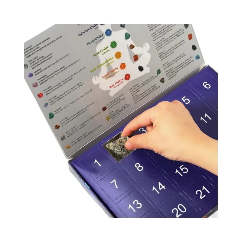 StoneMagic | Advent Calendar – 24 Natural Crystal Treasures