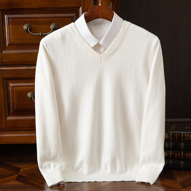 Stylish Men's V-Neck Sweater