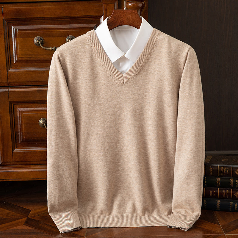 Stylish Men's V-Neck Sweater