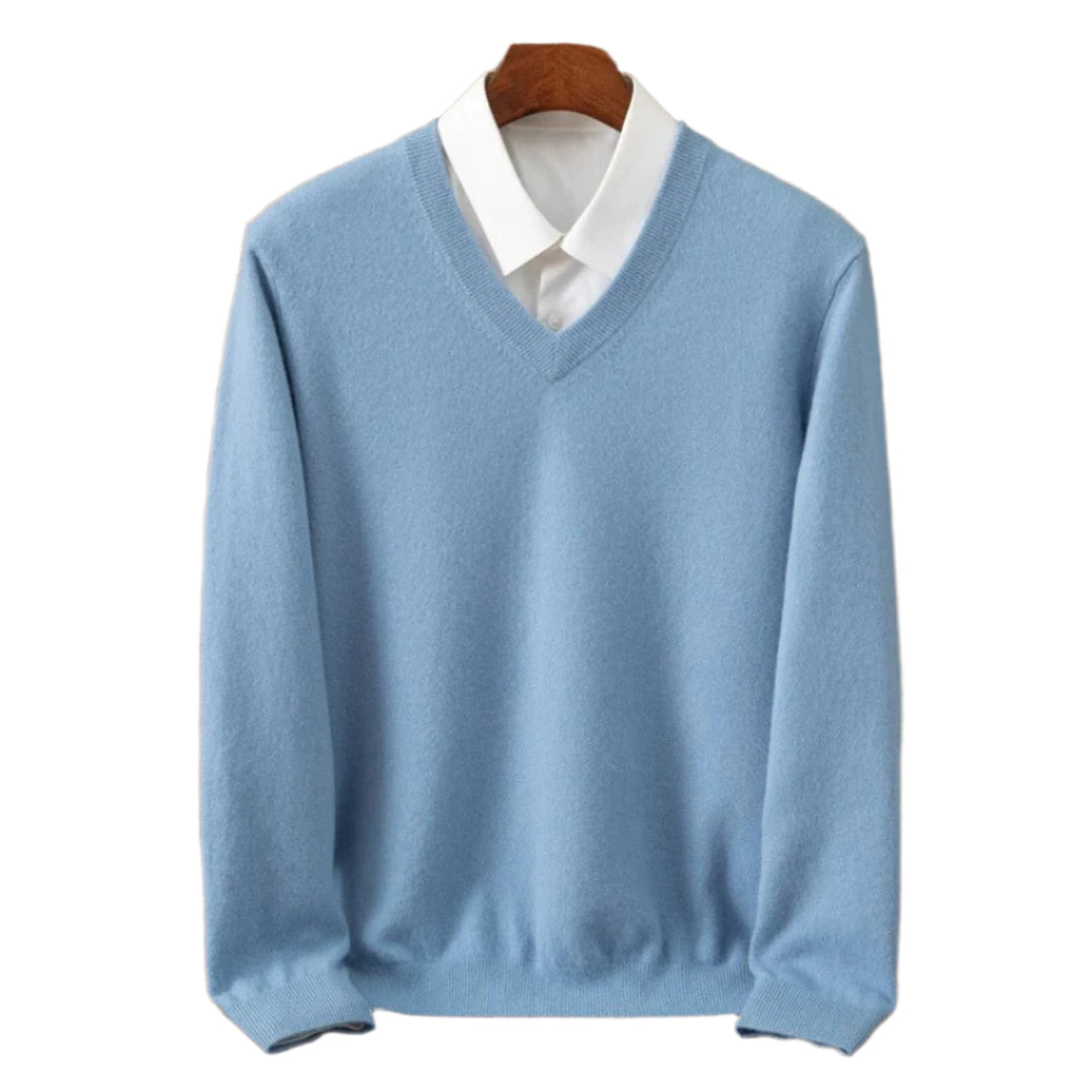 Stylish Men's V-Neck Sweater