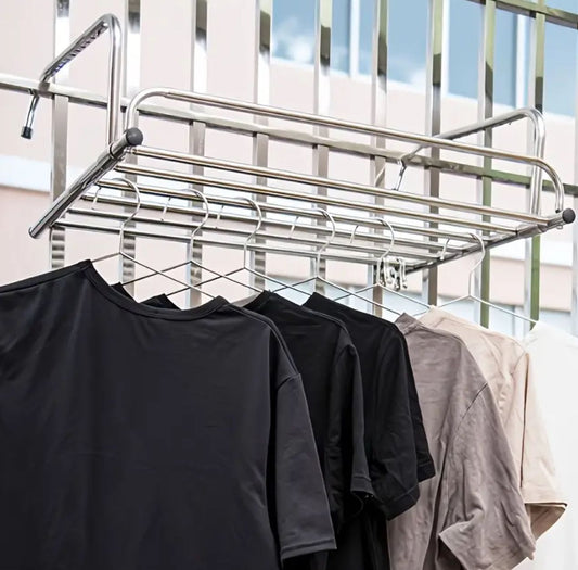 SunDry | Stainless Steel Expandable Folding Balcony Clothes Dryer