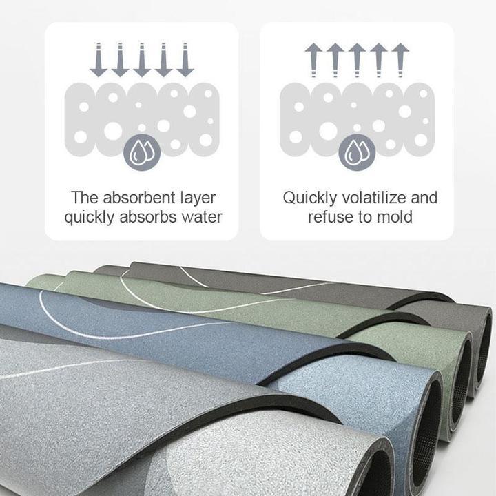 Super Absorbent Bath Mat - Soft and Quick-Drying