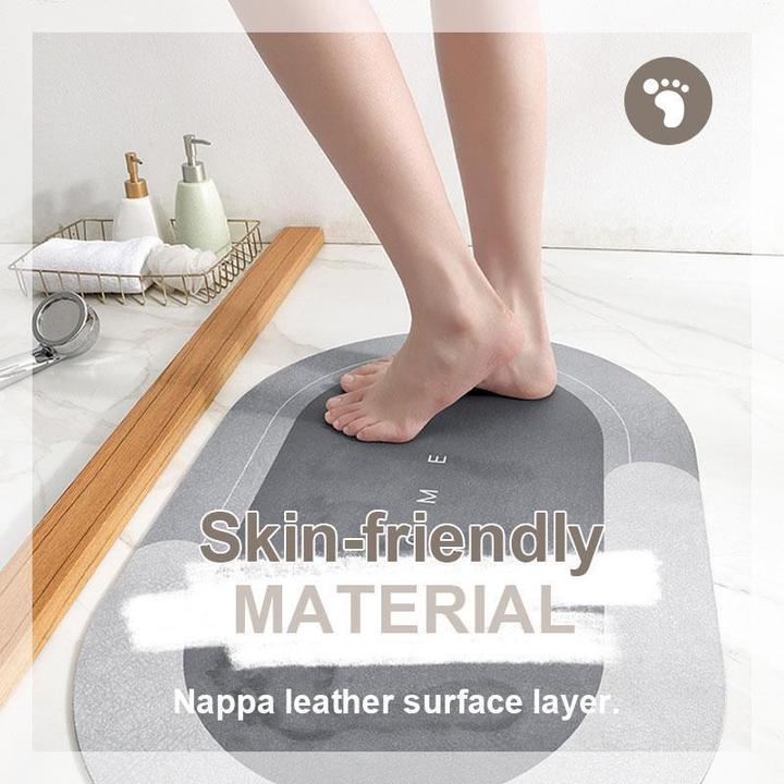 Super Absorbent Bath Mat - Soft and Quick-Drying