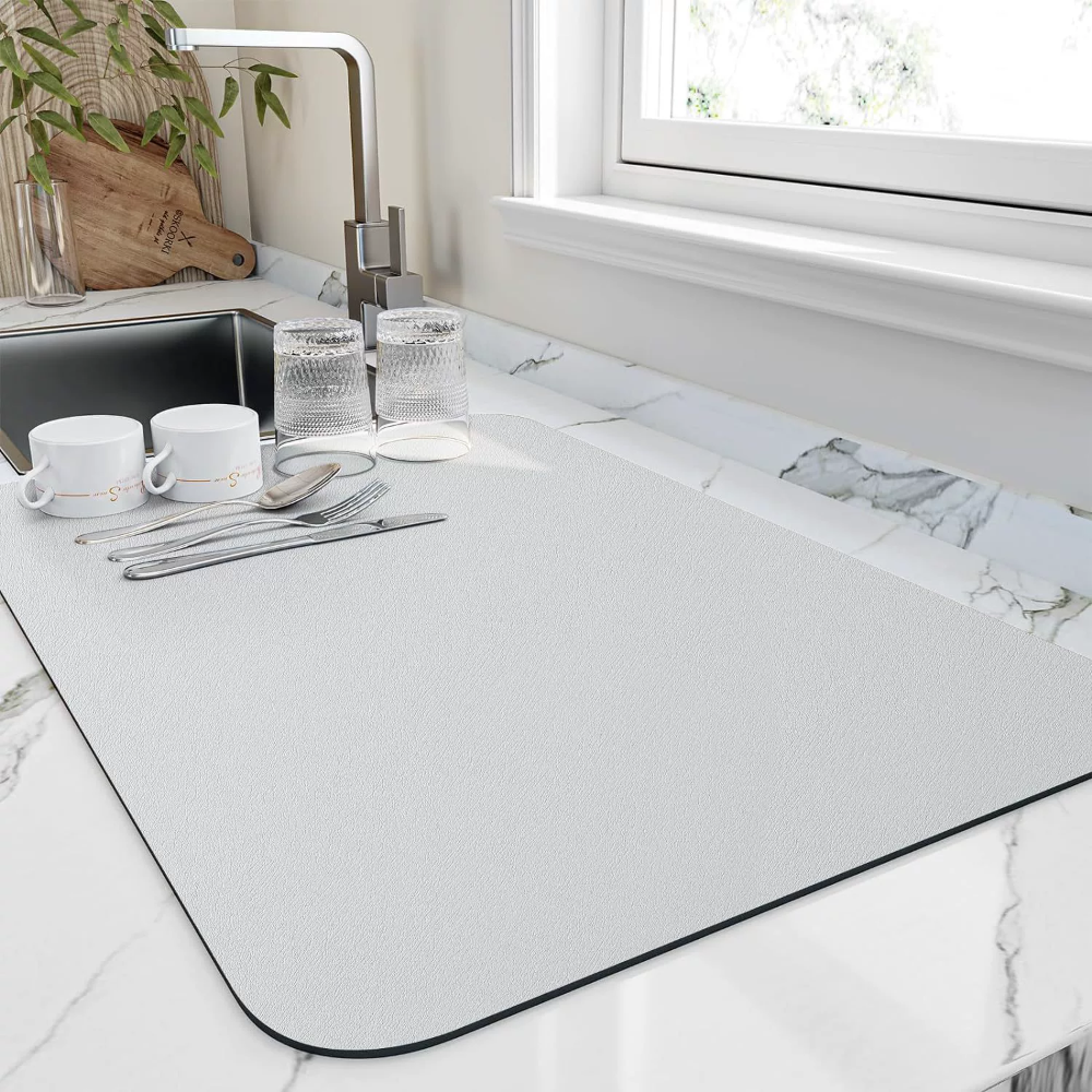 Super-Absorbent Diatomite Coffee Bar Mat