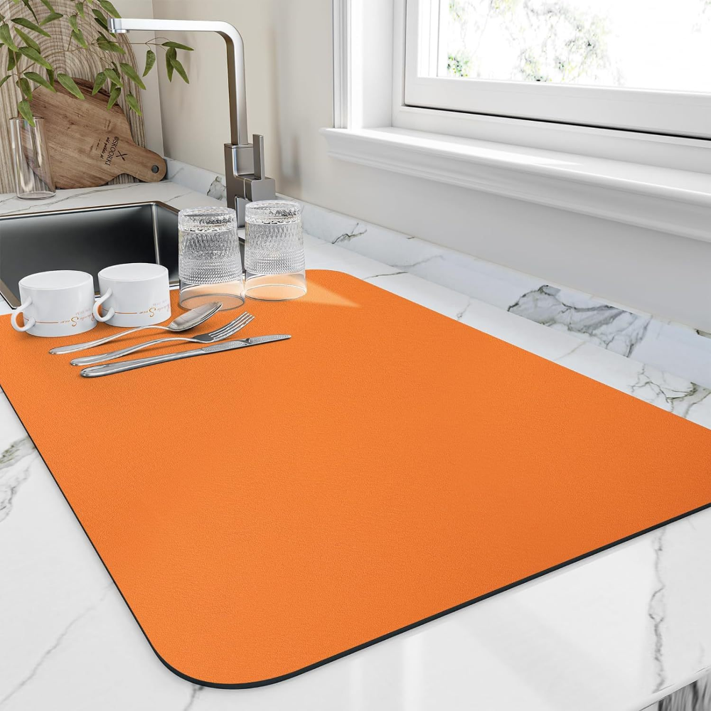 Super-Absorbent Diatomite Coffee Bar Mat