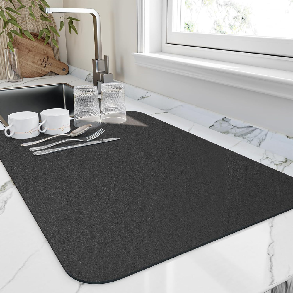 Super-Absorbent Diatomite Coffee Bar Mat