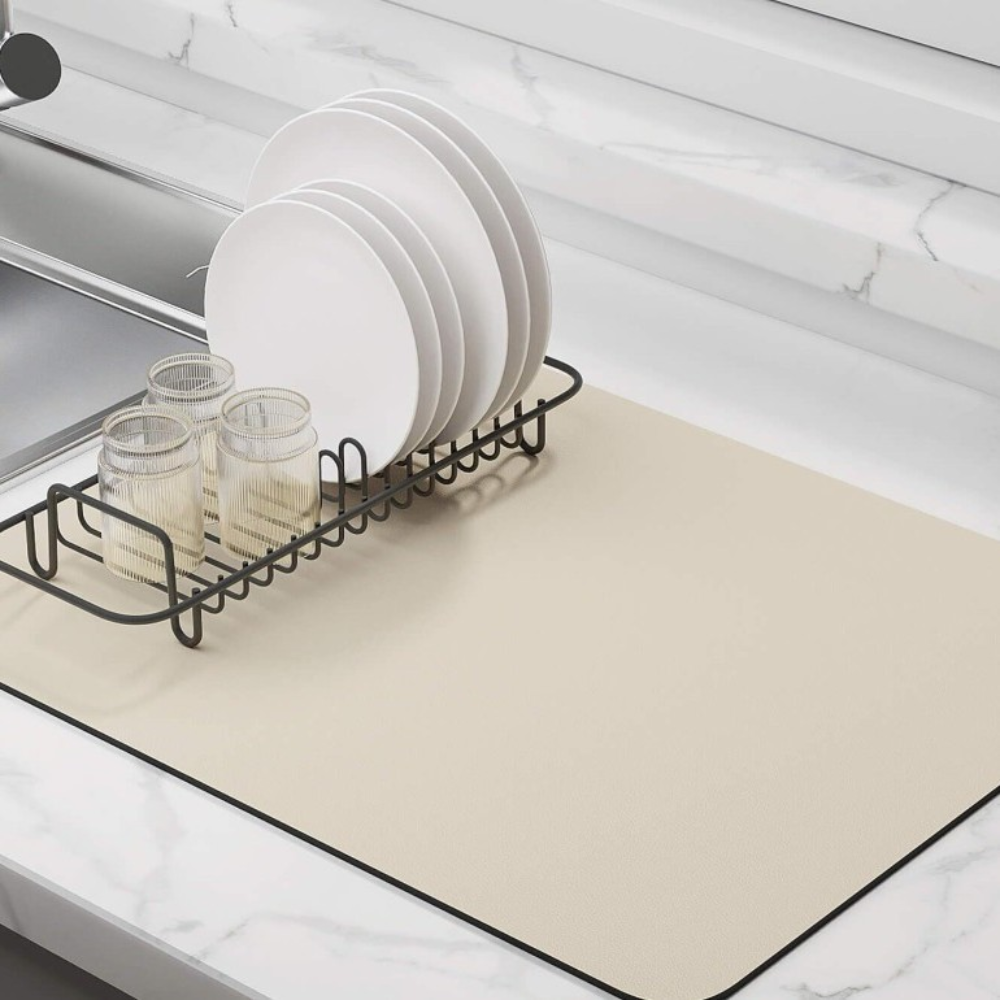 Super-Absorbent Diatomite Coffee Bar Mat