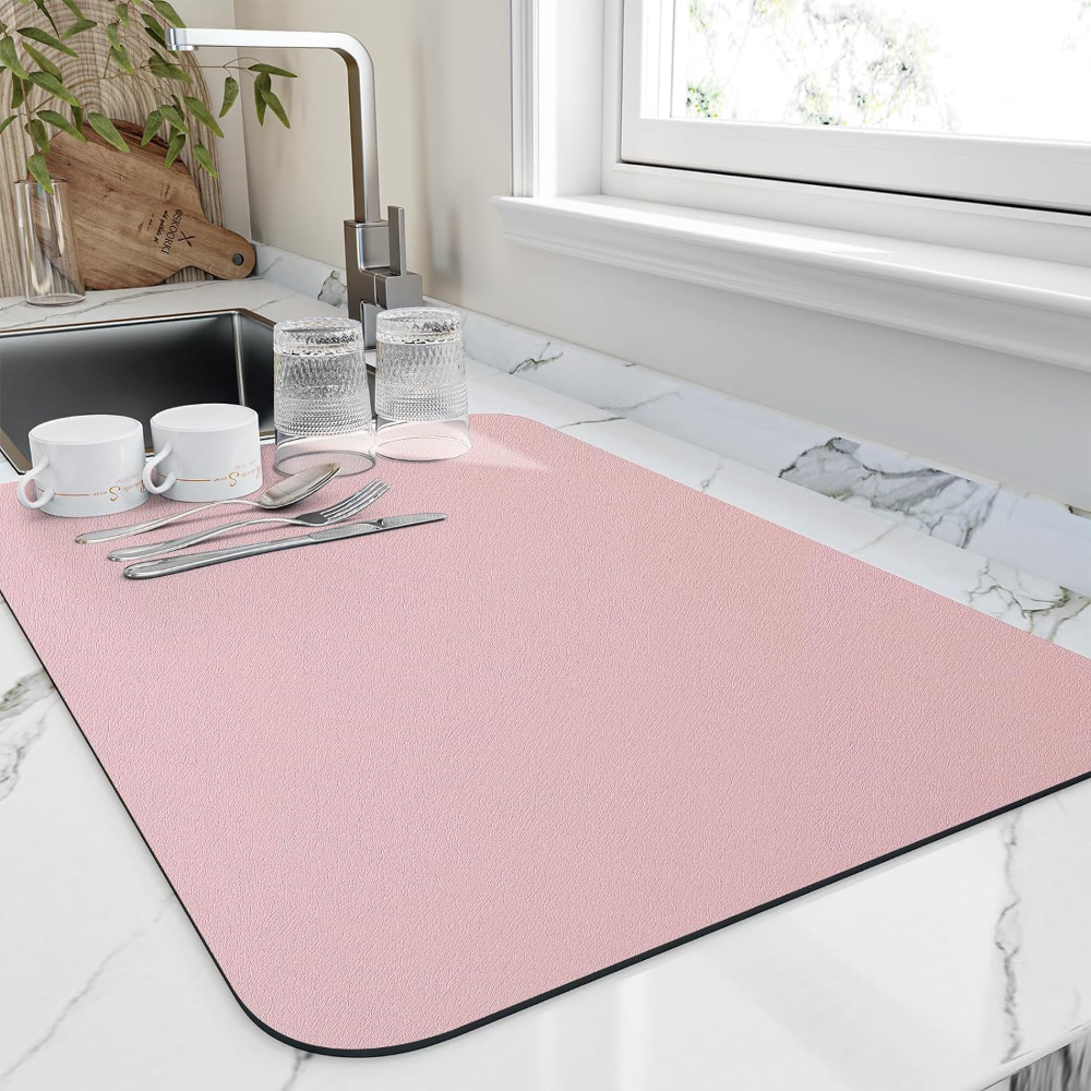 Super-Absorbent Diatomite Coffee Bar Mat