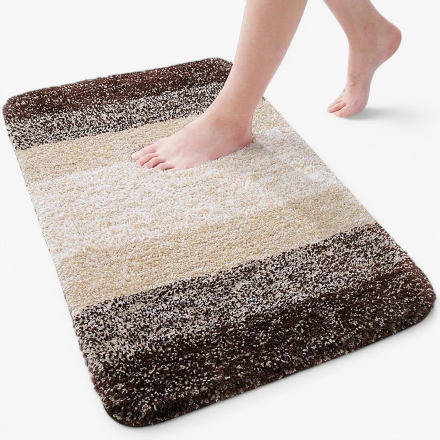 Super Absorbent Non-Slip Bath Mat for Instantly Dry Feet