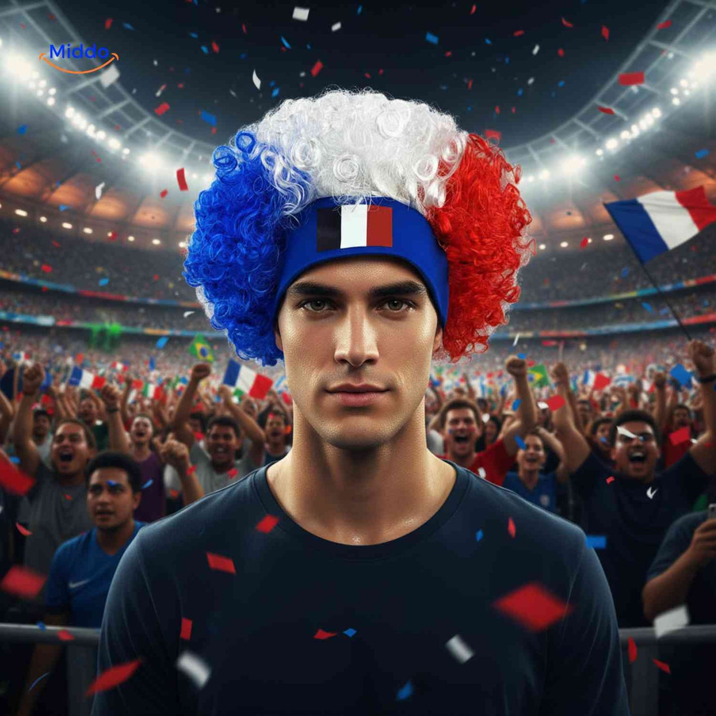 Support Wig | World Cup Style, Comfortable and Eye-Catching