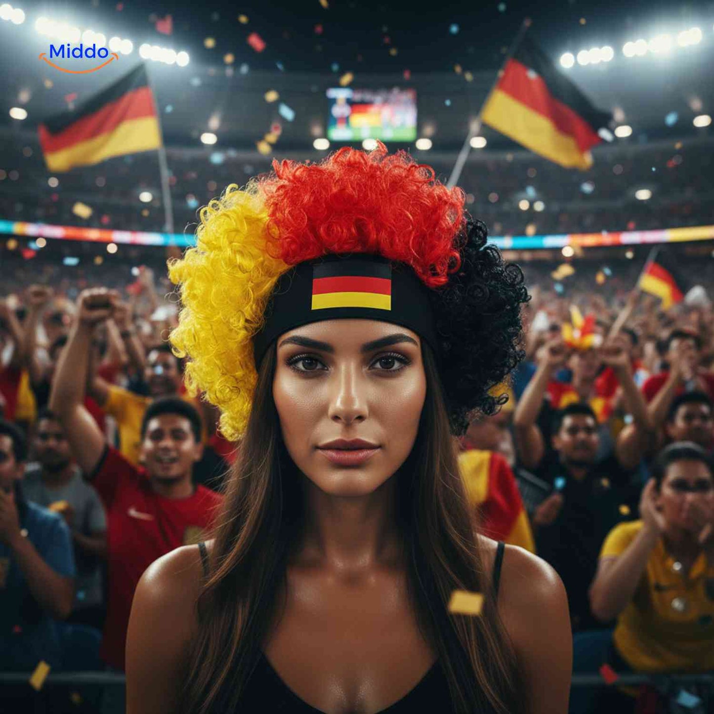 Support Wig | World Cup Style, Comfortable and Eye-Catching