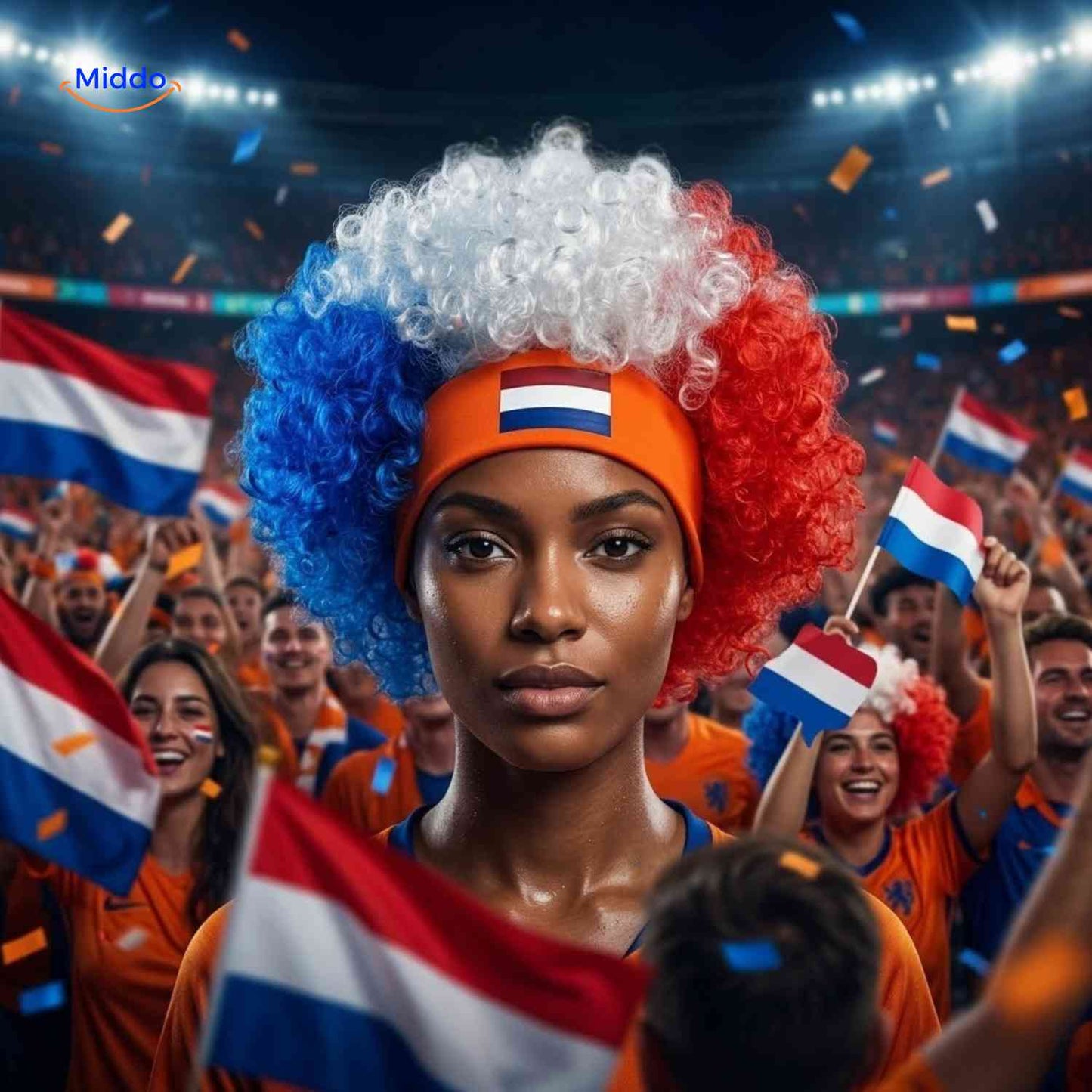 Support Wig | World Cup Style, Comfortable and Eye-Catching