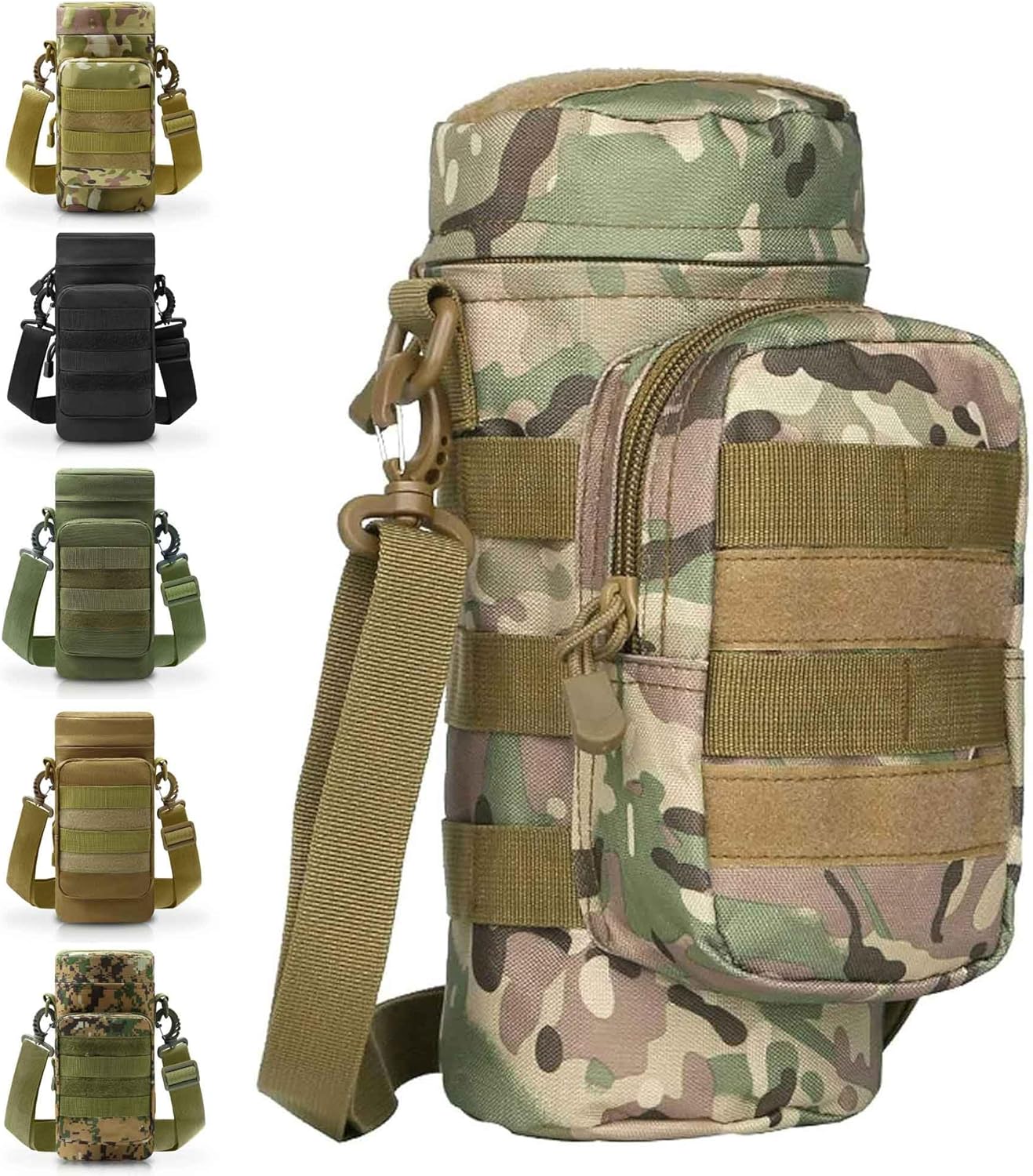 Tactical Insulated MOLLE Water Bottle Pouch
