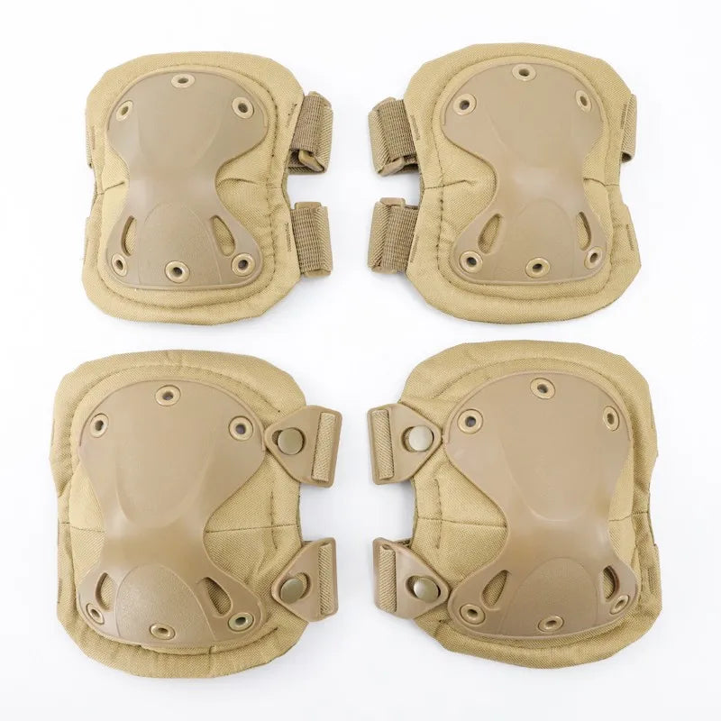 Tactical Knee & Elbow Pads for Outdoor Sports