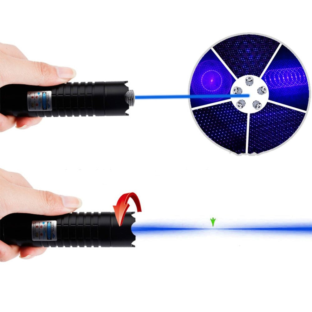 Tactical Laser Flashlight - High-Performance Blue Laser | Long Range