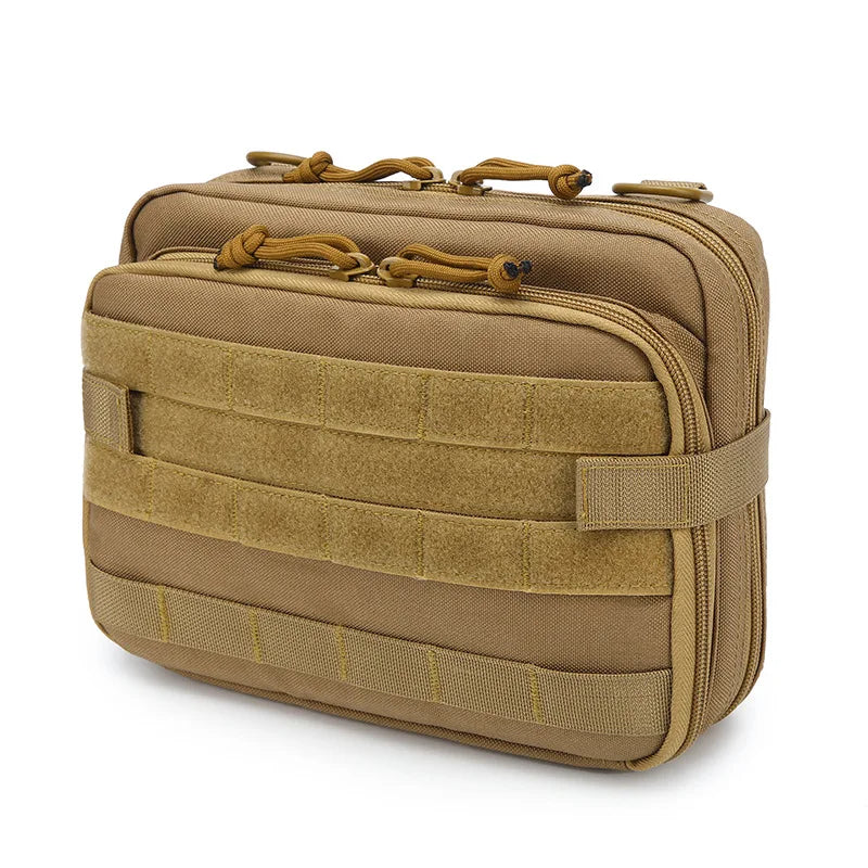 Tactical MOLLE Admin Pouch with Magazine Storage & Utility