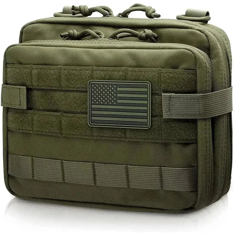 Tactical MOLLE Admin Pouch with Magazine Storage & Utility