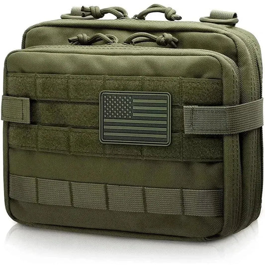 Tactical MOLLE Admin Pouch with Magazine Storage & Utility