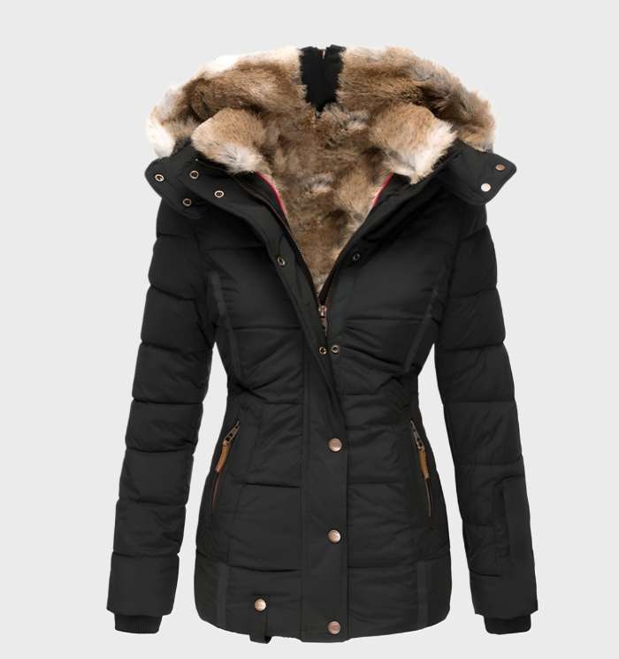 Thick and Warm Slim Fit Hooded Winter Coat
