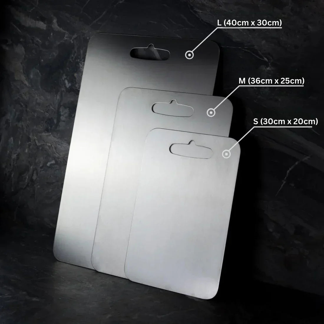 TitanEdge Cutting Board – Thick Titanium Cutting Board