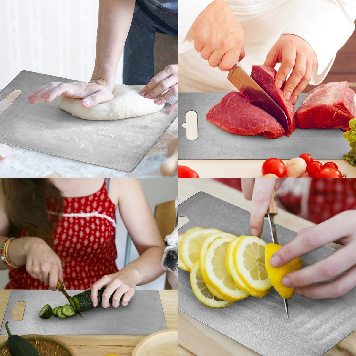 TitanEdge Cutting Board – Thick Titanium Cutting Board