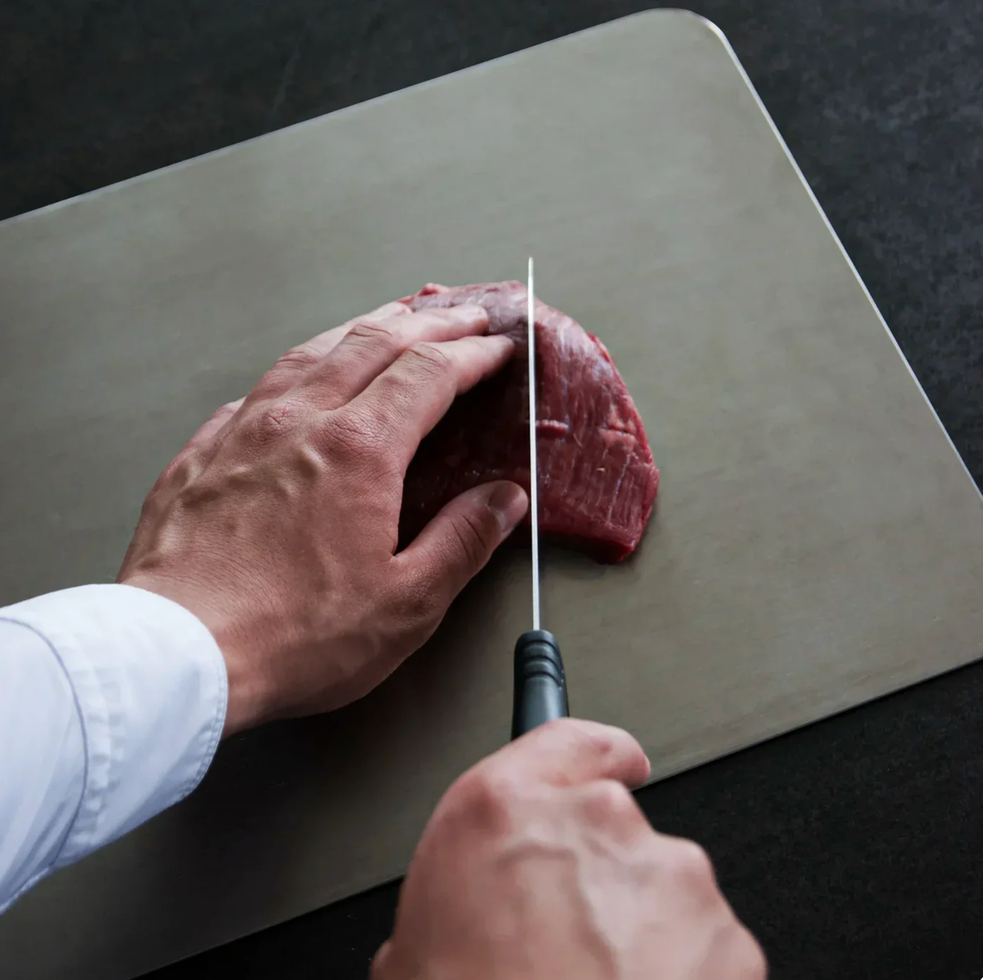 Titanium Pro Cutting Board - Scratch Resistant & BPA-Free