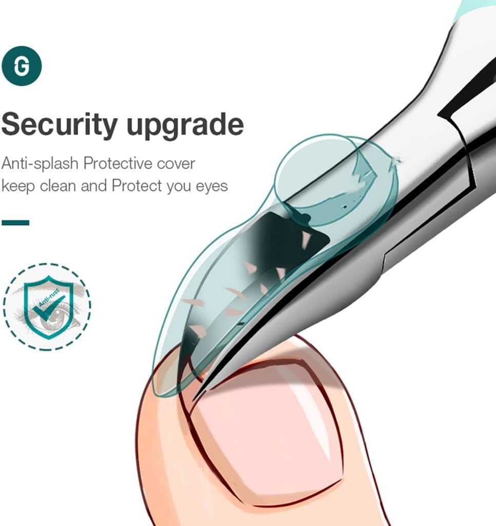 Toenail Clippers for Seniors - Ideal for Thick & Ingrown Nails