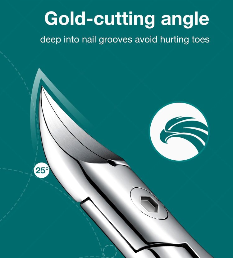 Toenail Clippers for Seniors - Ideal for Thick & Ingrown Nails