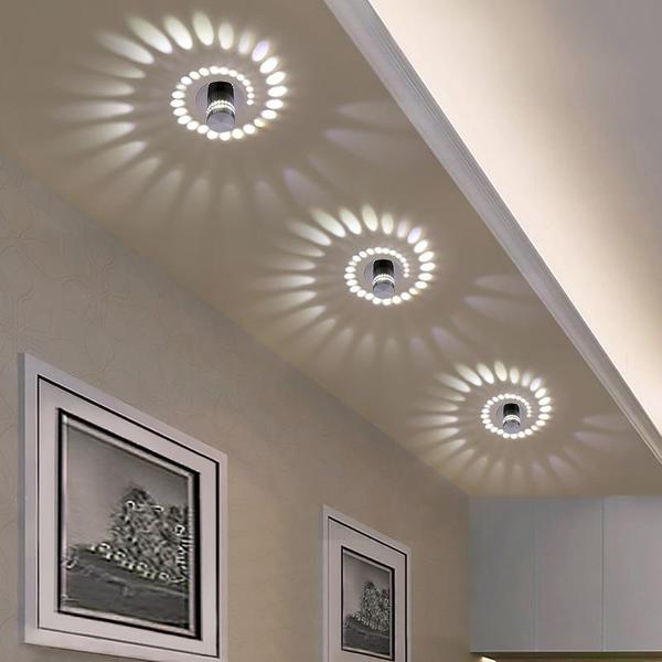 TwistLume | Unique Twisted LED Ceiling Light