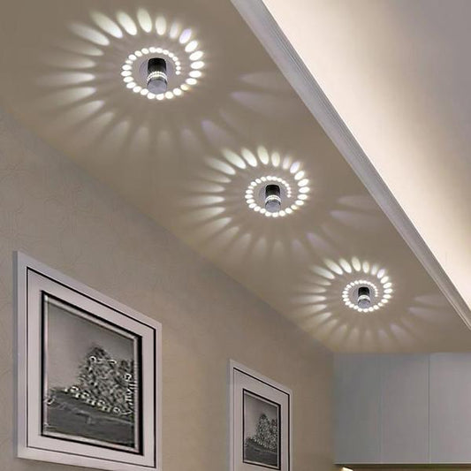TwistLume | Unique Twisted LED Ceiling Light