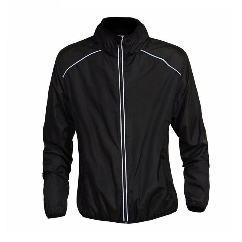 Unisex Bicycle Windbreaker with Reflectors - Waterproof and Windproof