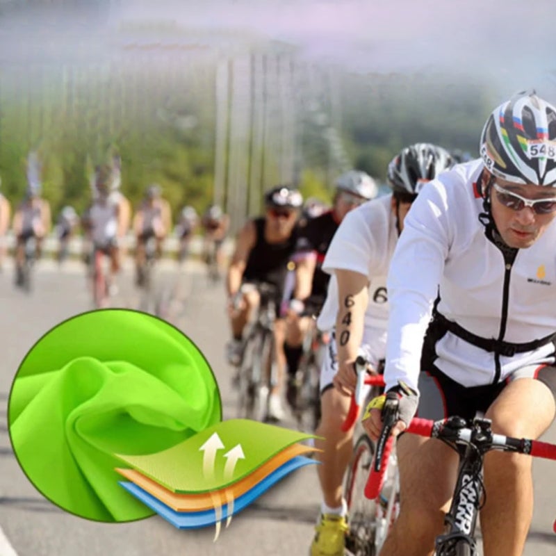Unisex Bicycle Windbreaker with Reflectors - Waterproof and Windproof