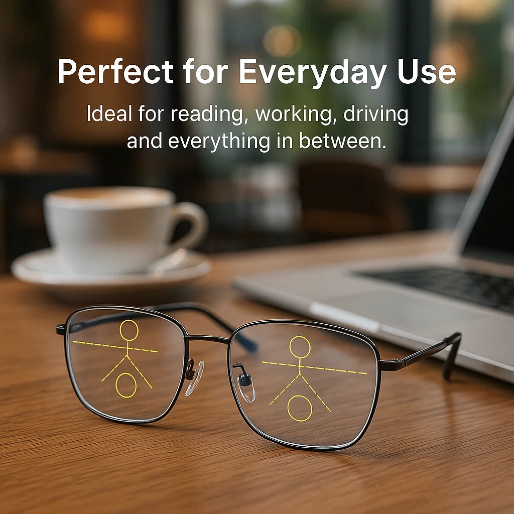 Unisex German Intelligent Progressive Multifocal Glasses