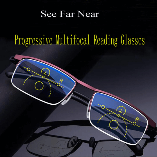 Unisex German Intelligent Progressive Multifocal Glasses