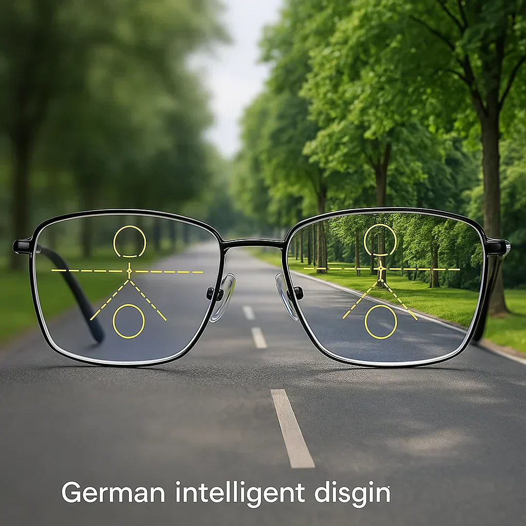 Unisex German Intelligent Progressive Multifocal Glasses
