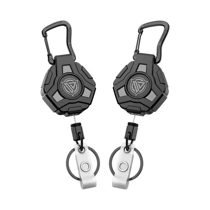 Unisex Heavy-Duty Retractable Keychain & Badge Reel