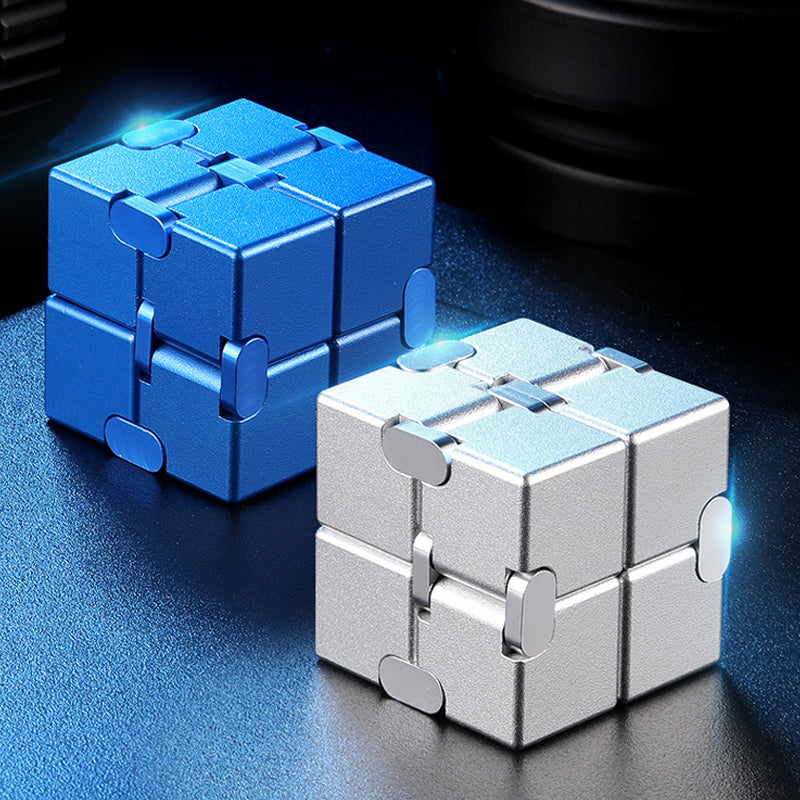 Unisex Infinity Fidget Stress Relief Cube Toy
