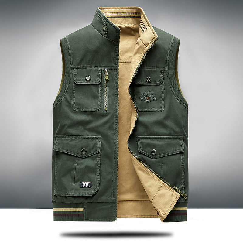 Unisex Utility Vest with Pockets