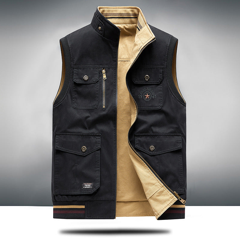 Unisex Utility Vest with Pockets