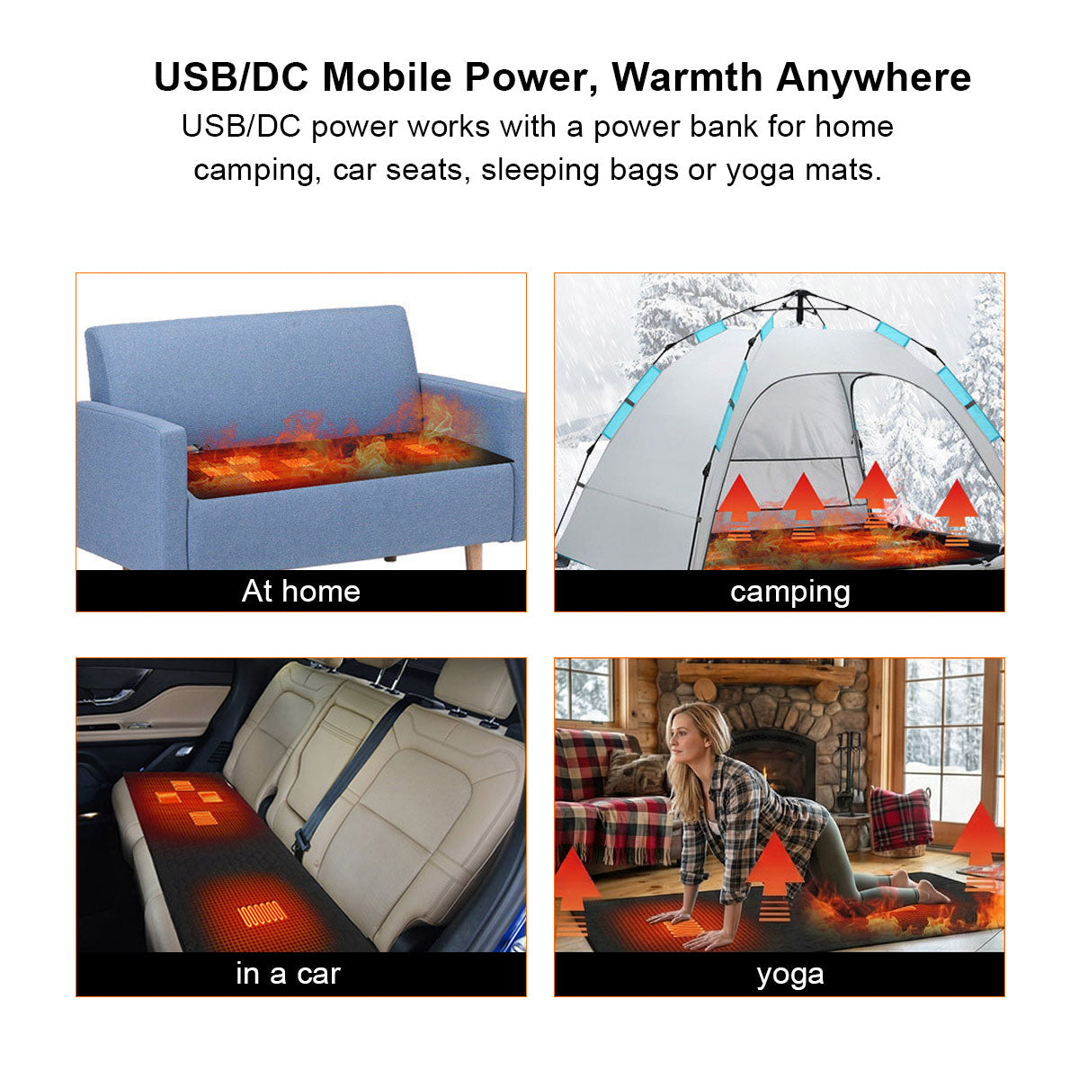 USB Heated Yoga Mat