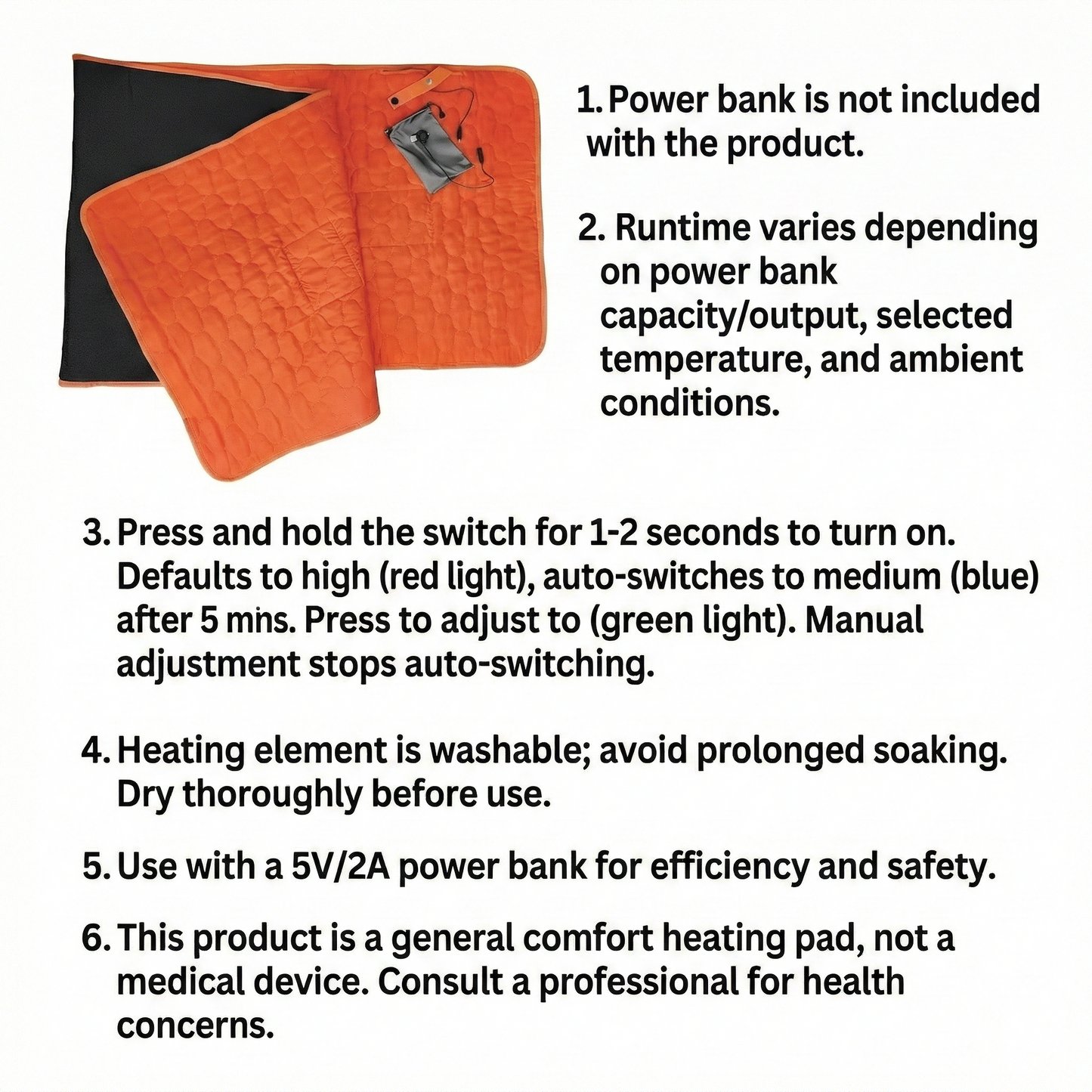 USB Heated Yoga Mat