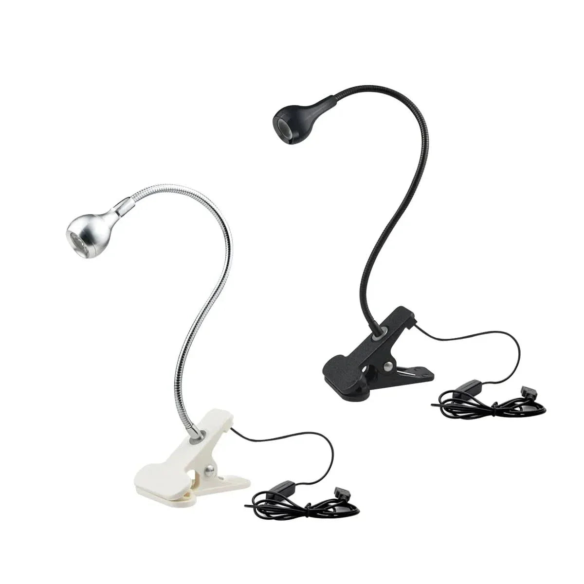USB LED Reading Lamp with Flexible Arm