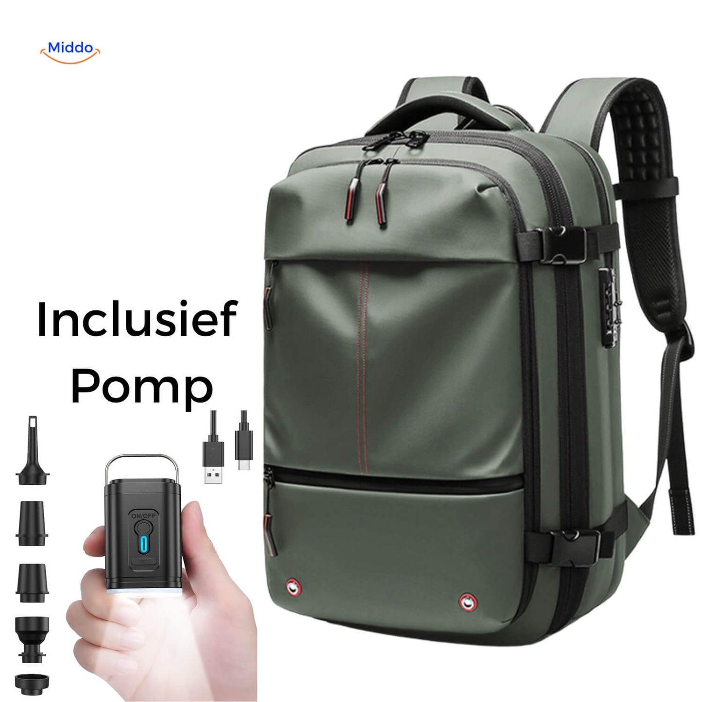 VacuPro™ Vacuum Travel Bag, Compressing & Ideal for Travel
