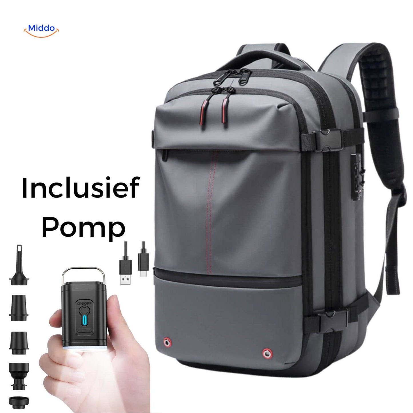 VacuPro™ Vacuum Travel Bag, Compressing & Ideal for Travel
